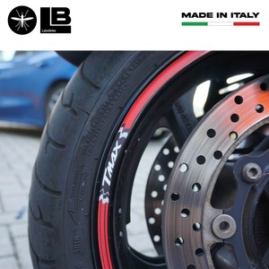 Adesivi Personalizzati per Cerchioni Yamaha TMAX 2008-2025 - Strisce Adesive per Uso Decorativo - Product Image 3