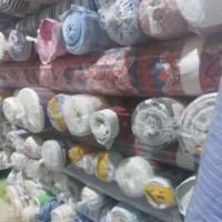 FABRIQUÉ EN Corée TISSU DE STOCK IMPRIMÉ EN COTON TISSU IMPRIMÉ DE FLEURS DE HAUTE QUALITÉ VÊTEMENTS DE ROBE POUR FEMMES VÊTEMENTS DE FÊTE IMPRIMÉ GÉOMÉTRIQUE