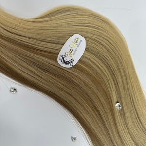 Sun Hair Company 822 Sutle Highlight Straight Double Drawn Virgin Paquetes de trama de cabello humano vietnamita Extensiones de cabello humano - Product Image 1