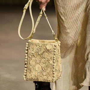 ASSISTANCE BRODERIE SACS UNIQUES MEILLEURS Style Bohème Broderie Carré Perles Chaînes Main Embrayage Sacs À Main Conception Fantaisie Doublure - Product Image 1