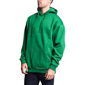 Sweat à capuche unisexe en molleton 100% coton lourd brodé pour l'hiver 2025 avec poche kangourou - Product Image 4