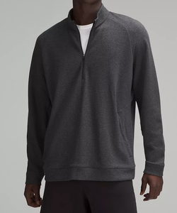 Personnaliser le sweat-shirt pour hommes 100% coton Quater fermeture éclair personnaliser sweat-shirt vierge avec logo personnalisé broderie et impression - Product Image 1