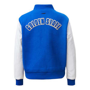 Vêtements de ville personnalisés de haute qualité pour hommes Veste en cuir universitaire Logo Patch Baseball Trucker Letterman Veste Service OEM Printemps - Product Image 2