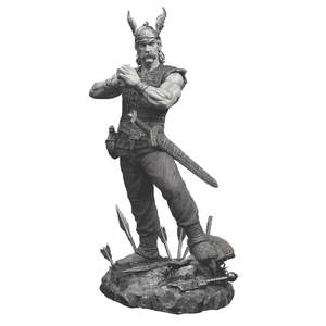 Figura de Guerrero Galo para Pintar, Material de Resina - Product Image 1