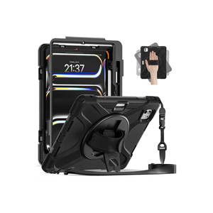 Coque de protection intelligente en silicone résistante aux chocs Netzy SAFA Defender Heavy Duty pour iPad Pro 11 2024 - Product Image 3