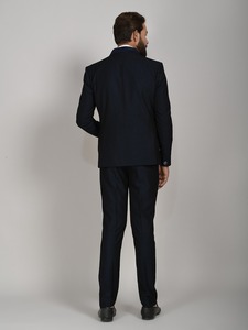 ชุดสูทลายตารางหมากรุกสีกรมท่า 5 ชิ้น หรือชุดสำหรับงานแฟชั่นโชว์ โดดเด่นสะดุดตา พร้อมจำหน่ายในตลาดเฉพาะกลุ่มลูกค้าระดับไฮเอนด์ ในราคาที่ดีที่สุด - Product Image 4