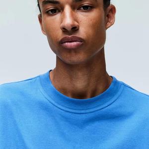 T-shirt à manches courtes col rond pour hommes 100% coton séchage rapide durable couleur unie 200 grammes poids du tissu personnalisable de haute qualité - Product Image 4