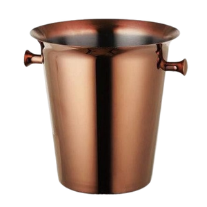 Cubo de Hielo de Lujo Dorado de Acero Inoxidable, Enfriador de Vino con Asas, Enfriador de Champán de Doble Pared Aislado, Cubo para Bar al por Mayor - Product Image 1