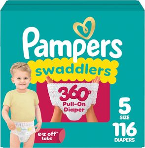 Couches-culottes Pampers Cruisers 360 - Taille 5, 128 unités, protection bébé jusqu'à 100 % anti-fuites - Product Image 2