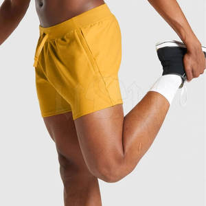 Pantalones cortos holgados con cordón para hombre al por mayor, pantalones cortos personalizados de talla grande para hombre, pantalones cortos para gimnasio para venta en línea - Product Image 3