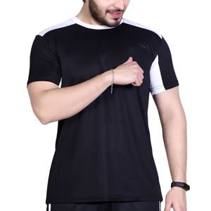 Venta al por mayor 2026 Ropa de gimnasio Novedad Camiseta deportiva Material personalizado Diseño transpirable Camiseta de gran venta para hombre - Product Image 1