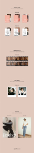 EXO KAI - [ PEACHES ] 2ème mini-album (Version Kisses) Album KPOP Best Seller en Corée - Product Image 6