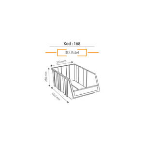 Support d'outil en plastique durable avec une capacité de 30 pour un stockage efficace des outils - Product Image 2