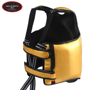 Protection de Poitrine en Cuir PU de Qualité Supérieure, Couleur Dorée, avec Logo Personnalisé, Prix de Gros par ABDULLAH MARTIAL ARTS - Product Image 2