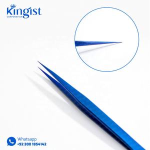 Pince à cils russe à Volume extrême professionnelle outil d'arrimage de cils de haute précision pointe de fibre marque privée en acier inoxydable - Product Image 6