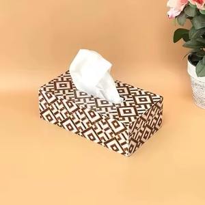 Boîte à mouchoirs décorative artisanale de haute qualité avec motif floral pour une décoration intérieure élégante - Product Image 4