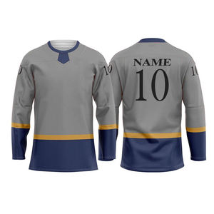 Vente chaude Bas Maillot De Hockey Sur Glace Avec Short Nouveau Style Formation Vêtements De Sport Équipe Porter Uniforme De Hockey Sur Glace - Product Image 2