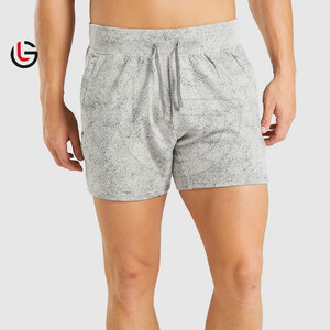 Pantalones cortos deportivos de algodón 100% personalizados para hombre, pantalones cortos para correr informales con patrón sólido transpirable de secado rápido de Pakistán a bajo precio - Product Image 1