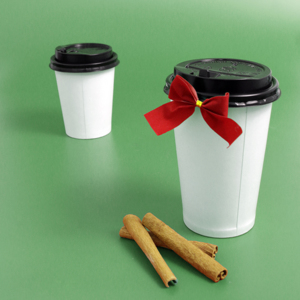 Quang Quan ฝาปิดพลาสติก PP แบบใช้แล้วทิ้ง90มม. กันน้ำซึมสำหรับถ้วยกาแฟกระดาษ - Product Image 2
