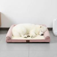 Fabricant de lits pour chiens et chats en peluche amovibles et lavables XL, lit orthopédique moderne de luxe pour animaux de compagnie