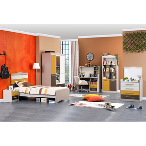 Conjunto de dormitorio para adolescentes, mueble cómodo de tela de lujo de alta calidad para dormitorio infantil - Product Image 4