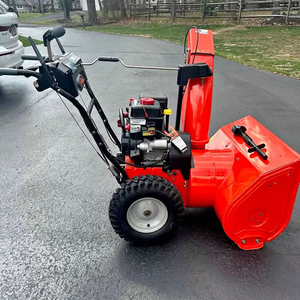 Best Trending Snow Blower Easy Operating Medium Pressure AC Forward Gas Engine Snow Sweeper - Product Image 1