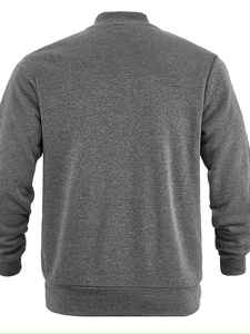 แจ็คเก็ตวาร์ซิตี้ผู้ชายรุ่นพรีเมียมคลาสสิกใหม่ปี 2026 สไตล์ลำลองแบบนักศึกษา พร้อมโลโก้สั่งทำด้านหน้า เนื้อผ้านุ่ม 100% ผ้าฝ้าย ดีไซน์ทันสมัย - Product Image 5