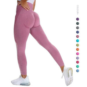 2025 gros personnalisé partout plein imprimé Leggings pour femmes Gym Scrunch bout à bout Leggings cravate teinture Leggings 100% coton - Product Image 6