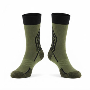 <b>Men</b> Winter MTB <b>Cycling</b> <b>Socks</b> Breathable Lightweight Eco-Friendly Spandex/Polyester Outdoor Trail Custom Athletic Apparel - Product Image 1