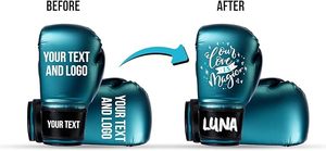 Vente en gros de gants de boxe de haute qualité en cuir professionnel pour adultes avec logo personnalisé - Product Image 2