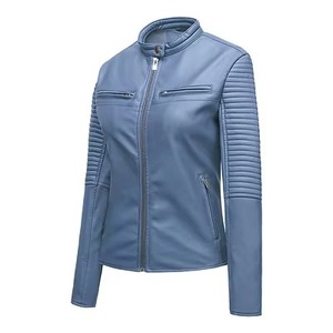AKA Nouveau design Vestes en cuir haute qualité automne femmes vélo course Slim Fit tendance vestes modernes et abordables pour filles - Product Image 6