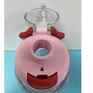 Servicio OEM Botella de agua de plástico Tritan 1000ML Transparente Gran capacidad Drinkware con cuerda y vaso de plástico para uso al aire libre - Product Image 6