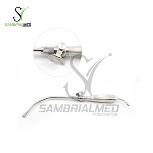 Tube d'aspiration Walton Yankauer en acier inoxydable de qualité supérieure avec vanne de commutation 11 3/4 "(30.0 cm) Instruments de chirurgie générale réutilisables - Product Image 5