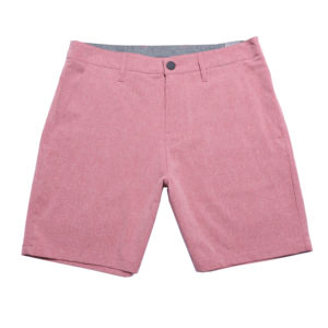 กางเกงขาสั้นลำลองสีพื้นสำหรับผู้ชายกางเกงขาสั้นย้อมสีธรรมดาปรับแต่งได้มีกระเป๋า - Product Image 4