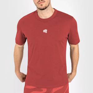 Hombres azul real 100% algodón 220 gramos suave minimalista puño Logo Casual ecológico transpirable Streetwear verano moda Top - Product Image 1