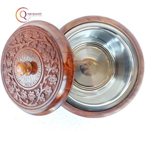 กล่องหม้อไม้ใส่อาหารพร้อมฝาปิดทำจากไม้ใช้อุ่นอาหารในห้องครัวโรงแรมร้านอาหาร - Product Image 4