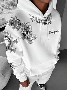 Nueva moda 2025, sudaderas con capucha personalizadas de alta calidad para hombre, crea tu propio logotipo, sudaderas con capucha transpirables para hombre a la demanda del cliente - Product Image 3