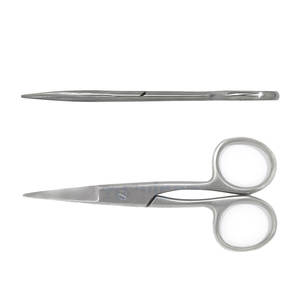 Ciseaux à ongles personnalisés en acier inoxydable allemand avec pointe émoussée pour la manucure coupe des cuticules ciseaux à ongles en gros - Product Image 3