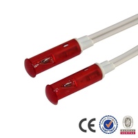 Calentador de agua mini de plástico con indicador CE, luz led de señal para calentador de agua, 10mm, 220v, 12v, 24v, 110v