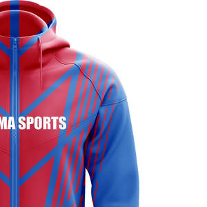 Sudadera con Capucha de Felpa Gruesa de Alta Calidad al por Mayor, con Cierre Completo, Logotipo Personalizado, Corte Holgado para Hombre, Transpirable - Product Image 5