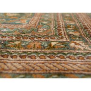 Alfombra de Lana Anudada a Mano Aalam Verde Pae-6068 con Patrón Floral Rectangular para Decoración de Sala de Estar, Tamaño 9x12 para Adolescentes - Product Image 3