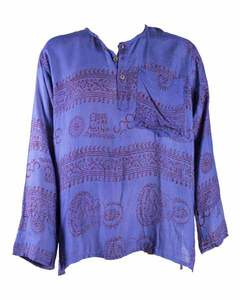 Kurta vintage pour femmes, imprimé Jai Shree Ram, style bohème, vêtements de prière, vêtements de maison, prix de gros - Product Image 5