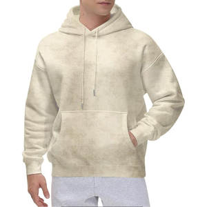 Sudadera con Capucha para Hombre, Estilo Vintage, Lavado Ácido, Sudadera con Capucha de Algodón, Estilo Retro, Holgada, Informal, para Calle - Product Image 3