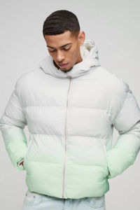 Vente en gros veste d'hiver avec logo personnalisé veste bouffante chaude et coupe-vent pour hommes vestes d'extérieur en duvet matelassé nouvelle conception de luxe pour hommes - Product Image 2