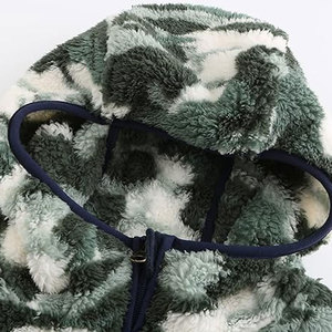 Offre Spéciale hommes sweats à capuche sweats design personnalisé style mode décontracté vêtements de rue fermeture éclair sweats à capuche Sherpa - Product Image 3