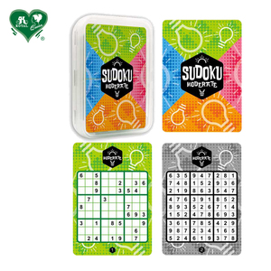 Sudoku cấp độ vừa phải-Loại giấy chơi trò chơi thẻ - Product Image 2