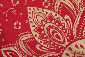 Belle bohème reine taille tenture murale coton tissu fait à la main literie tapisseries indien imprimé Mandala anniversaire Portrait - Product Image 6