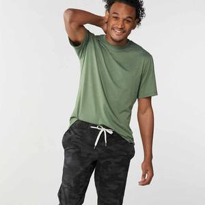 Haute qualité été Cool 210gsm 100% coton t-shirts en gros usine LOGO personnalisé impression hommes séchage rapide t-shirt pour hommes - Product Image 3