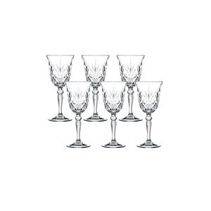 Juego de 6 Copas de Vino Grandes Melodia Rcr, Capacidad de 280 ml, Diseño Clásico-500.01.21.0262 - Product Image 3