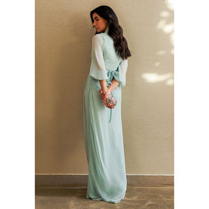 Robe d'été en mousseline de soie à taille empire pour femme <span class=keywords><strong>Aluna</strong></span> - Product Image 5